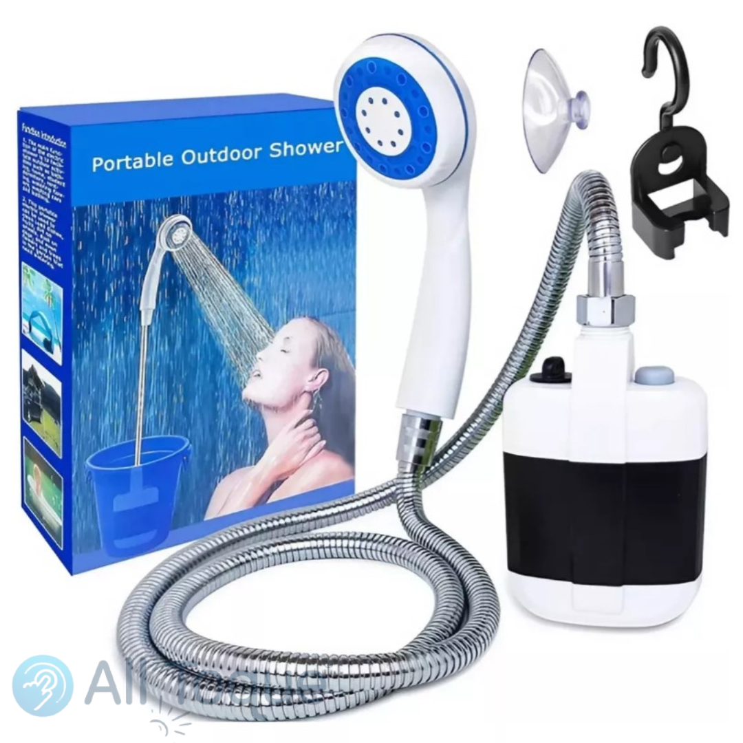 AquaFlow™ Ducha Portátil Recargable