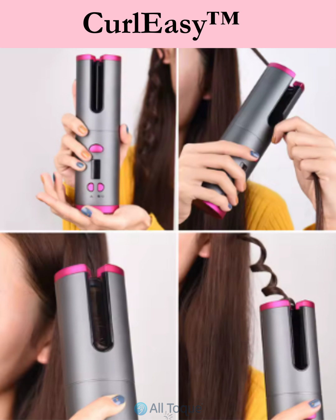 CurlEasy™ | Rizador Inalámbrico