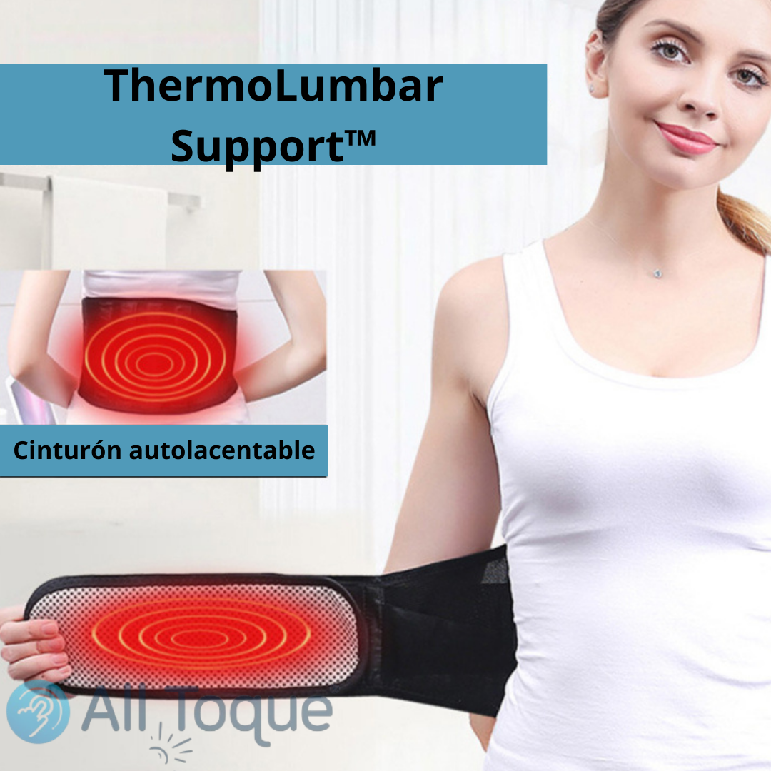 ThermoLumbar Support™ Faja de Soporte Lumbar Autocalentable