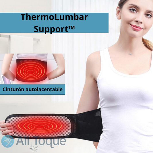 ThermoLumbar Support™ Faja de Soporte Lumbar Autocalentable