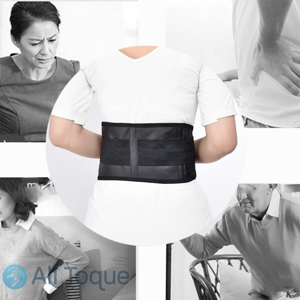 ThermoLumbar Support™ Faja de Soporte Lumbar Autocalentable