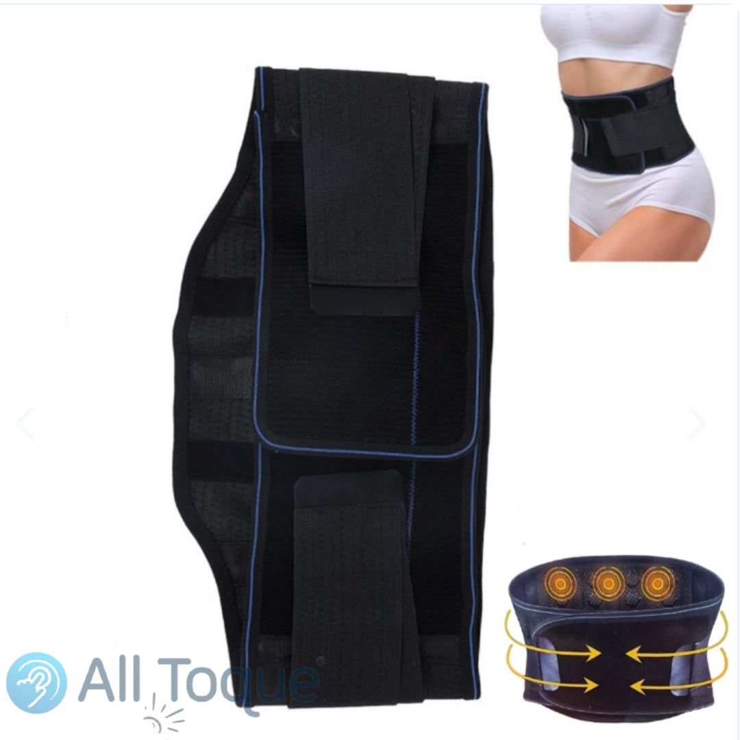 ThermoLumbar Support™ Faja de Soporte Lumbar Autocalentable