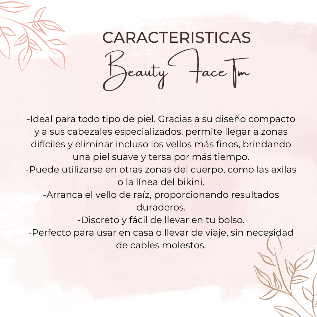 BeautyFace™ Depiladora Facial